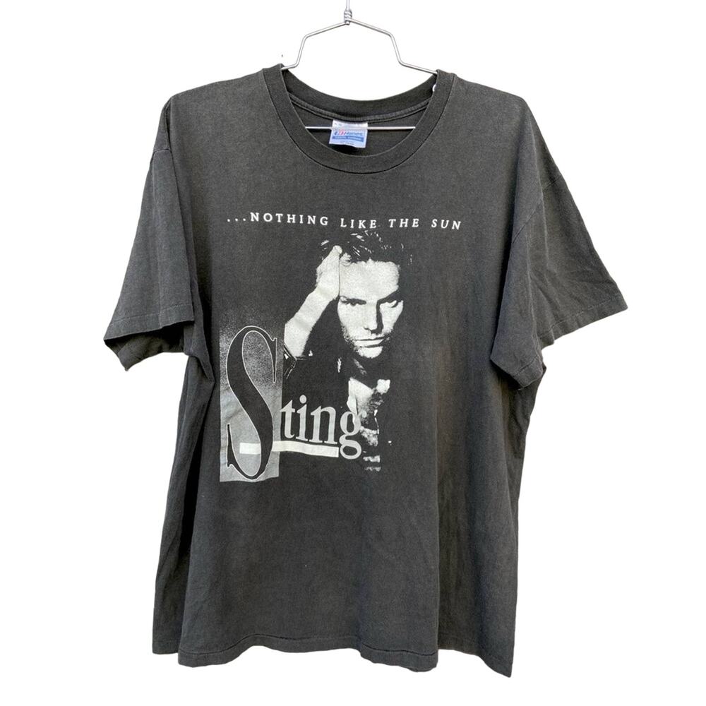 VTG Sting Nothing Like the Sun T Shirt- Rare!